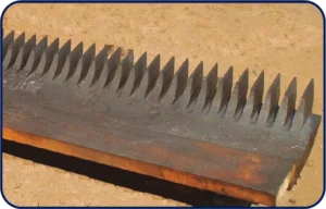 PEINES O RASPADORES FUNDIDOS