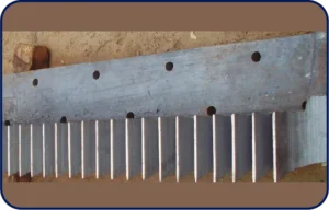 PEINES O RASPADORES FUNDIDOS